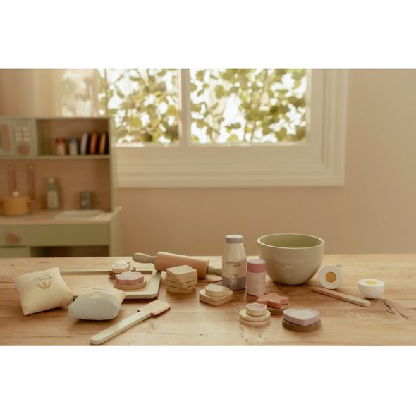 LITTLE DUTCH SADA NA PEČENÍ DŘEVĚNÁ - LITTLE DUTCH - PRO DĚTI