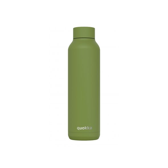 QUOKKA NEREZOVÁ TERMOLÁHEV SOLID OLIVE GREEN 630 ML - TERMOOBALY A TERMOSKY - KRMENÍ