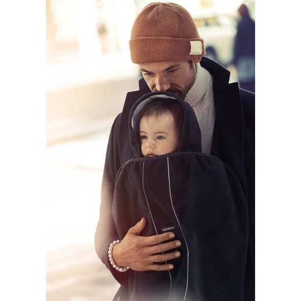 BABYBJÖRN PŘIKRÝVKA NA NOSÍTKA BLACK - DOPLŇKY K NOSÍTKŮM - NOŠENÍ & SPORT