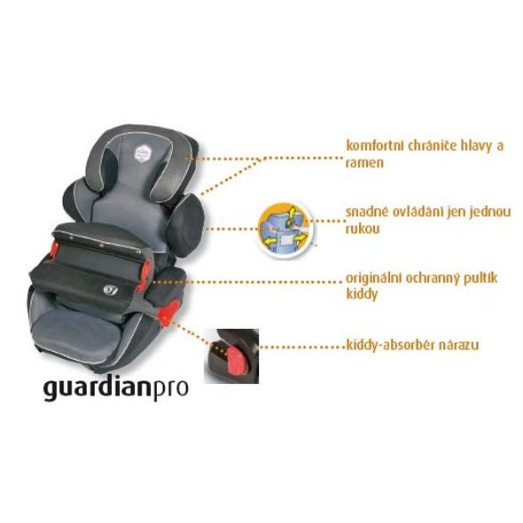KIDDY GUARDIAN PRO 2015 - AUTOSEDAČKY 9-36KG - AUTOSEDAČKY A PŘÍSLUŠENSTVÍ
