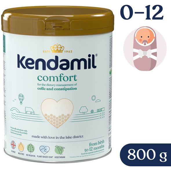 KENDAMIL COMFORT (800 G) - KOJENECKÁ MLÉKA - KRMENÍ