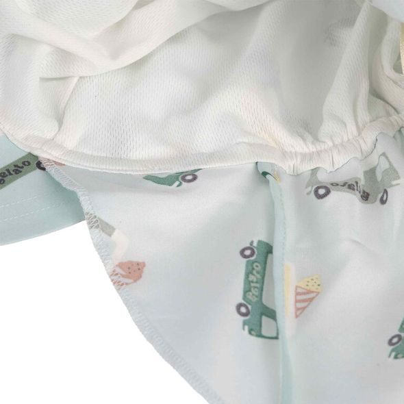 LÄSSIG KLOBOUČEK ICE CRE. TRU/IL. BLUE 7-12M (VEL. 45/47) - ČEPIČKY A KLOBOUČKY - PRO DĚTI