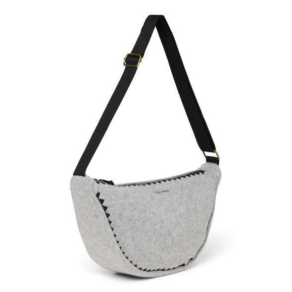 STUDIO NOOS VLNĚNÁ ADULT FANNY KABELKA GREY - ORGANIZÉRY A KOŠÍKY - KOČÁRKY A PŘÍSLUŠENSTVÍ