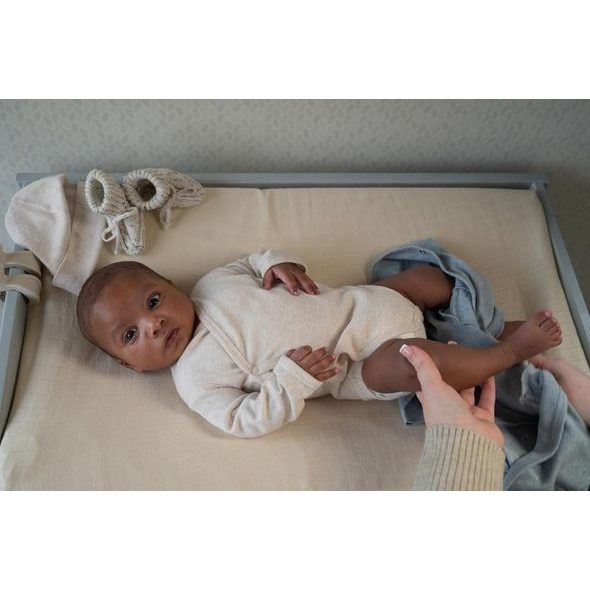 LODGER BODY S DLOUHÝM RUKÁVEM MELANGE BIRCH VEL. 50 - BODY - PRO DĚTI