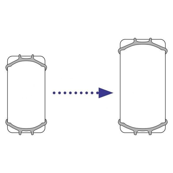 DOOKY UNIVERZÁLNÍ DRŽÁK NA MOBILNÍ TELEFON - HÁČKY, POPRUHY A KOLÍČKY - KOČÁRKY A PŘÍSLUŠENSTVÍ
