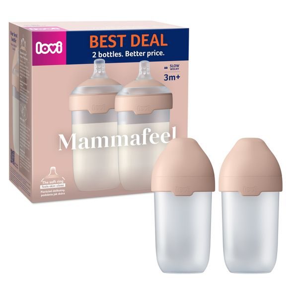 LOVI SET LAHVÍ MAMMAFEEL 250ML 2KS - KOJENECKÉ LAHVE - KRMENÍ