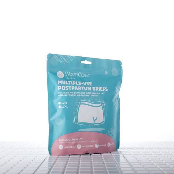 MOMCARE BY LINA POPORODNÍ KALHOTKY PRO VÍCE POUŽITÍ 4KS - POPORODNÍ KALHOTKY - PRO MAMINKY