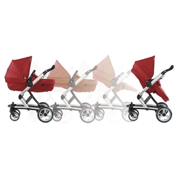 PEG PÉREGO SKATE COMPLETO 2009 - TROJKOMBINACE - KOČÁRKY A PŘÍSLUŠENSTVÍ