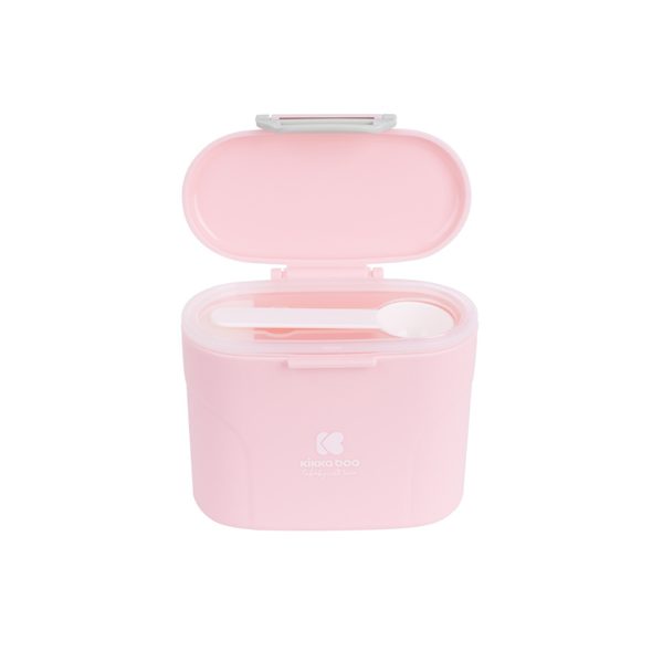 KIKKABOO ZÁSOBNÍK NA SUŠENÉ MLÉKO S ODMĚRKOU 160G PINK - DÁVKOVAČE SUŠENÉHO MLÉKA - KRMENÍ
