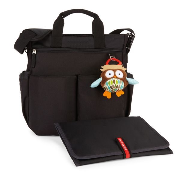 SKIP HOP TAŠKA PŘEBALOVACÍ DUO SIGNATURE - ČERNÁ - PŘEBALOVACÍ TAŠKY - KOČÁRKY A PŘÍSLUŠENSTVÍ