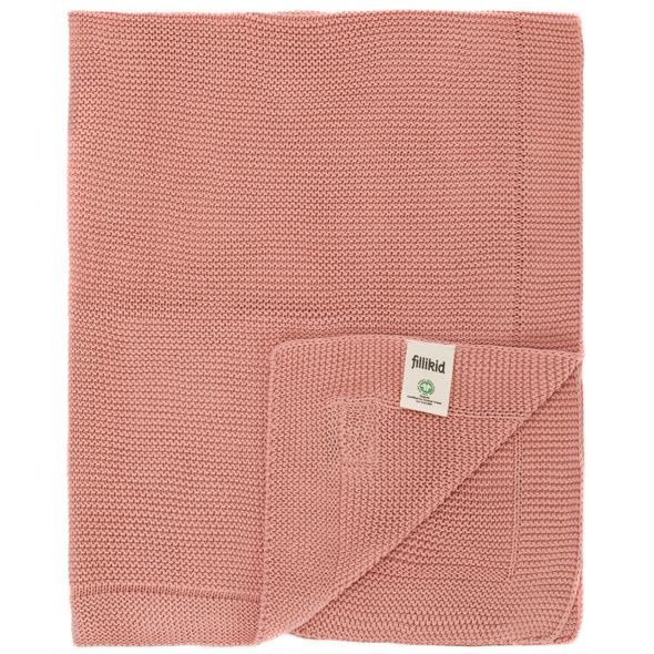 FILLIKID PLETENÁ DĚTSKÁ DEKA KNIT ROSE - DĚTSKÉ DEKY PRO MIMINKA - SPINKÁNÍ