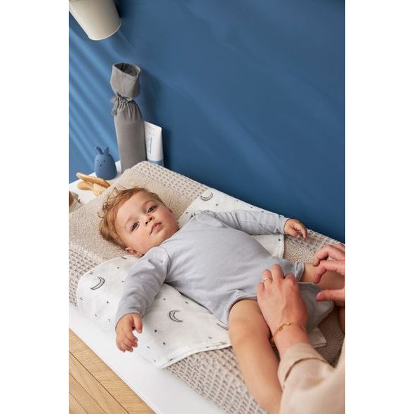 MEYCO MUŠELÍNOVÉ PLENY 3-BALENÍ - MOON INDIGO - LÁTKOVÉ PLENY ALL IN ONE - PŘEBALOVÁNÍ
