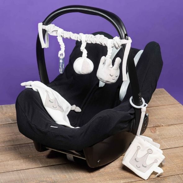 DOOKY CUDDLY FRIENDS HRAČKA DO AUTOSEDAČKY CROWN - HRAČKY K ZAVĚŠENÍ - PRO DĚTI