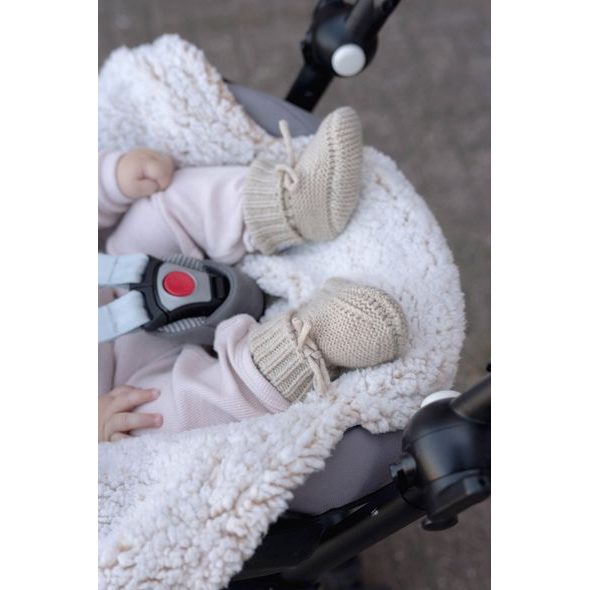 LODGER CAPÁČKY MERINO BEIGE 6 - 12 MĚSÍCŮ - KOJENECKÉ CAPÁČKY - PRO DĚTI