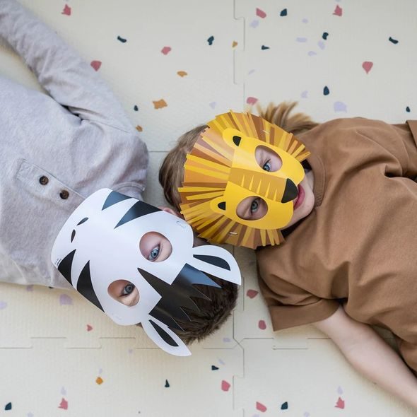 3 SPROUTS PĚNOVÁ HRACÍ PODLOŽKA TERRAZZO/CREAM NEW - HRACÍ PODLOŽKY NA ZEM - SPINKÁNÍ