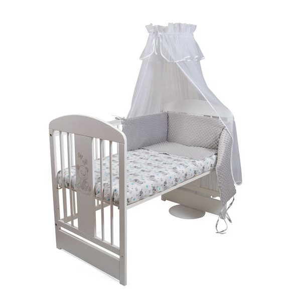 TOMI POVLEČENÍ K4 MINKY TEDDY - POVLEČENÍ DO POSTÝLKY - SPINKÁNÍ