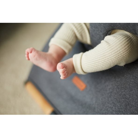 CHILDHOME LEHÁTKO SKLÁDACÍ EVOLUX NATURAL ANTHRACITE - LEHÁTKA A HOUPADLA - SPINKÁNÍ