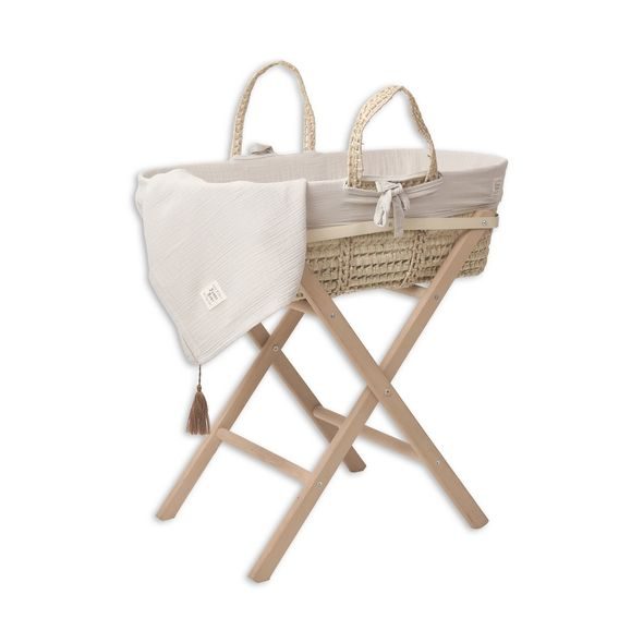 FUNNABABY KOMPLETNÍ MOJŽÍŠŮV KOŠ S VÝBAVOU SAND BEIGE - KOŠÍKY A KOLÉBKY - SPINKÁNÍ