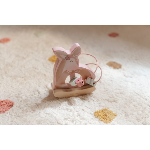 LITTLE DUTCH SRNKA SE SPIRÁLOU DŘEVĚNÁ FAIRY GARDEN - MOTORICKÉ A HRY - PRO DĚTI