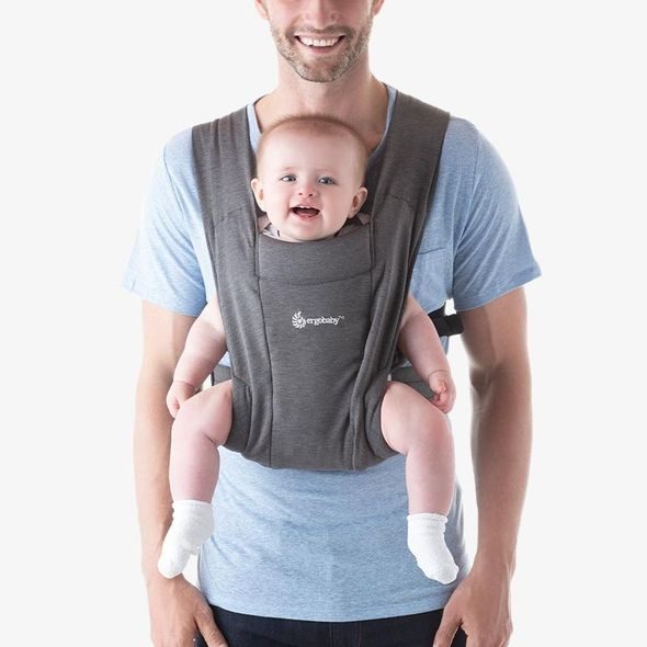 ERGOBABY EMBRACE SOFT KNIT HEATHER GREY - ERGONOMICKÁ NOSÍTKA - NOŠENÍ & SPORT