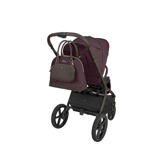 KIKKABOO KOČÁREK 2V1 GOYA PLATINUM MERLOT - DVOJKOMBINACE - KOČÁRKY A PŘÍSLUŠENSTVÍ