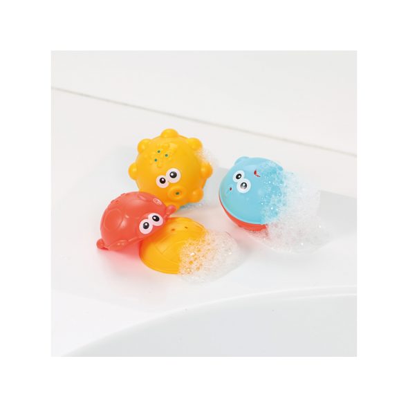 LUDI VELKÁ SADA DO KOUPELE ŽELVA - HRAČKY DO VANY - PRO DĚTI