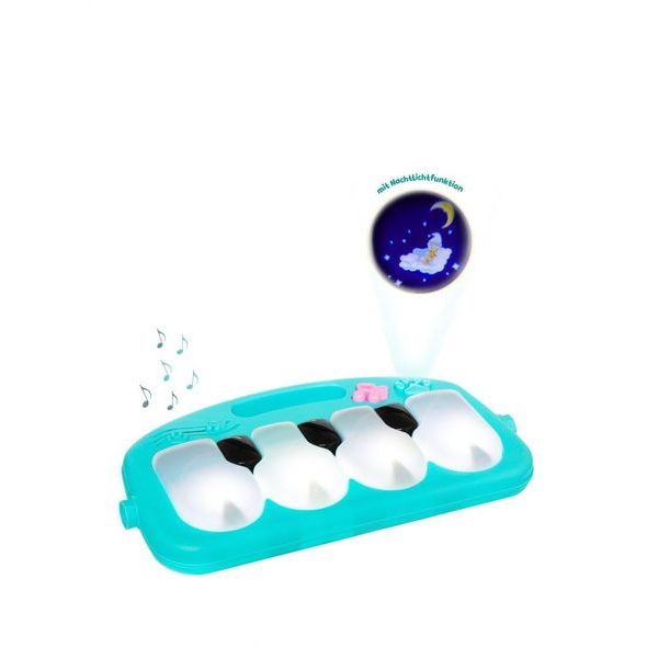 FILLIKID DEKA S HRAZDOU PIANO BLUE - HRACÍ DEKY - PRO DĚTI