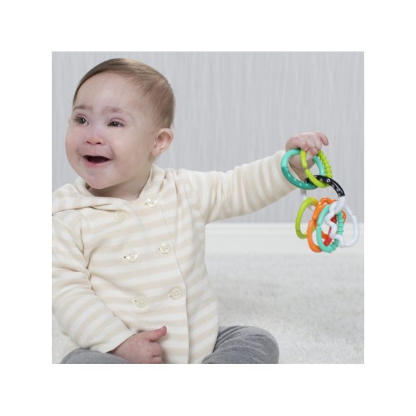 INFANTINO CHRASTÍTKO S KROUŽKY - CHRASTÍTKA - PRO DĚTI