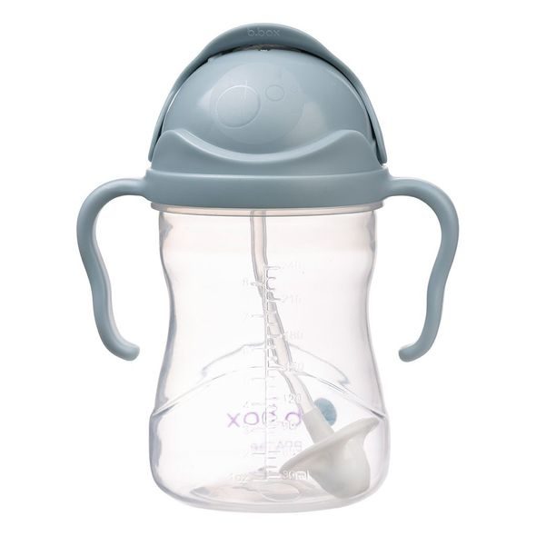 B.BOX HRNEČEK S BRČKEM - MODRÝ 240 ML - DĚTSKÉ HRNEČKY - KRMENÍ