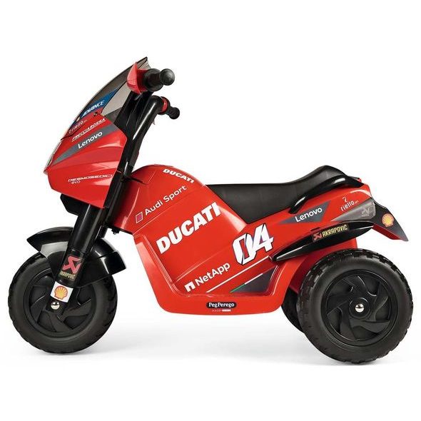 PEG PEREGO DESMOSEDICI EVO VOZIDLA 6V - 1 MOTOR - ELEKTRICKÁ VOZÍTKA - PRO DĚTI