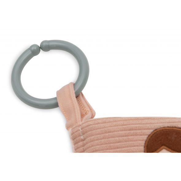 JOLLEIN TEXTILNÍ KNÍŽKA S AKTIVITAMI LOVELY BIRDS - KNÍŽKY PRO NEJMENŠÍ - PRO DĚTI