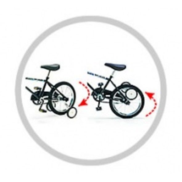DVĚ PLUS DVĚ SKLÁDACÍ BALANČNÍ KOLEČKA NA KOLO - PŘÍSLUŠENSTVÍ CYKLO - NOŠENÍ & SPORT