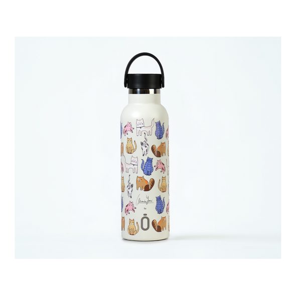 RUNBOTT TERMOLÁHEV 600 ML CATS WHITE - TERMOOBALY A TERMOSKY - KRMENÍ