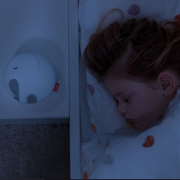 ZAZU SLONICE EMMY DÝCHACÍ SVĚTLO S NOČNÍM SVĚTLEM A MELODIEMI - NOČNÍ SVĚTLA - SPINKÁNÍ