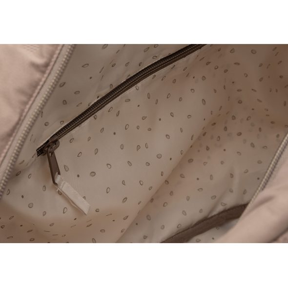 JOLLEIN PŘEBALOVACÍ TAŠKA EMBOSSED LILY MILKY COFFEE - PŘEBALOVACÍ TAŠKY - KOČÁRKY A PŘÍSLUŠENSTVÍ