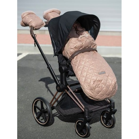 PINKIE FUSAK SOFT PINK DOTS - FUSAKY DO KOČÁRKU - KOČÁRKY A PŘÍSLUŠENSTVÍ