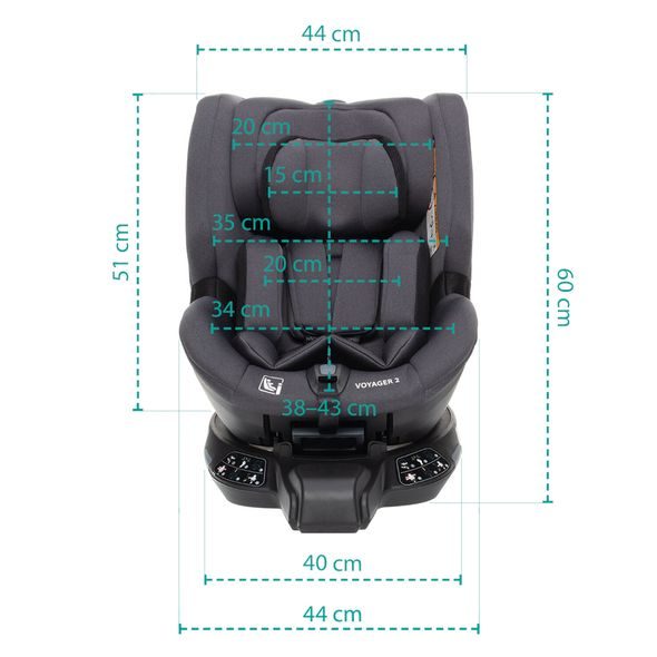 ZOPA VOYAGER 2 I-SIZE 2023 - AUTOSEDAČKY 9-18KG - AUTOSEDAČKY A PŘÍSLUŠENSTVÍ