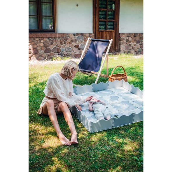 MOMI HRACÍ PODLOŽKA PĚNOVÉ PUZZLE MOMI ZAWI RŮŽOVÁ - HRACÍ PODLOŽKY NA ZEM - SPINKÁNÍ