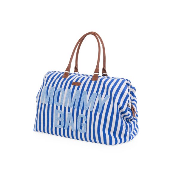 CHILDHOME PŘEBALOVACÍ TAŠKA MOMMY BAG CANVAS ELECTRIC BLUE - PŘEBALOVACÍ TAŠKY - KOČÁRKY A PŘÍSLUŠENSTVÍ