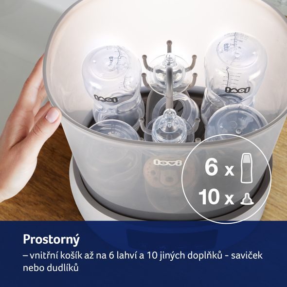 LOVI ELEKTRICKÝ STERILIZÁTOR SE SUŠIČKOU - STERILIZÁTORY - KRMENÍ