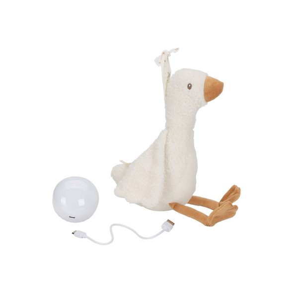 LITTLE DUTCH USÍNÁČEK HUSA NEWBORN NATURALS - HRAČKY NA USÍNÁNÍ - PRO DĚTI