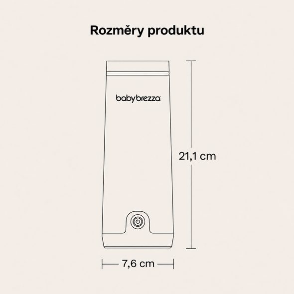 BABY BREZZA SUPERFAST PORTABLE WARMER - PŘENOSNÝ OHŘÍVAČ NA MLÉKO - KUCHYŇSKÉ PŘÍSTROJE - KRMENÍ