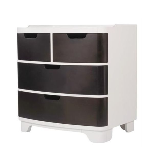 KOMODA LUXO DRESSER CAPPUCCINO-BÍLÁ - PŘEBALOVACÍ KOMODY - PŘEBALOVÁNÍ