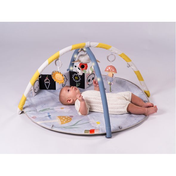 TAF TOYS HRACÍ DEKA S HRAZDOU BLOOM - HRACÍ PODLOŽKY NA ZEM - SPINKÁNÍ