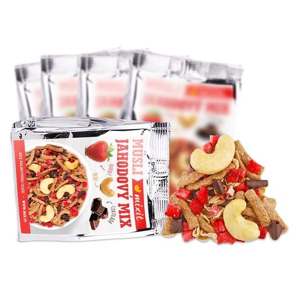 MIXIT JAHODOVÝ MIX DO KAPSY (60G) - DO TAŠKY NA VYCHÁZKU - PRO MAMINKY