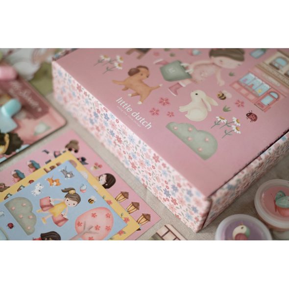 LITTLE DUTCH KREATIVNÍ SADA XL ROSA & FRIENDS - LITTLE DUTCH - PRO DĚTI