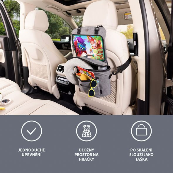 ZOPA ORGANIZÉR NA SEDADLO 3V1 - KAPSÁŘE A ORGANIZÉRY - AUTOSEDAČKY A PŘÍSLUŠENSTVÍ