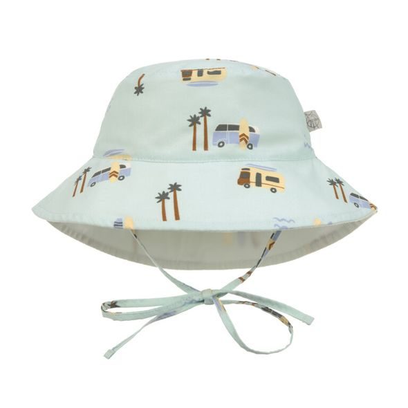 LÄSSIG SPLASH SUN PROTECTION BUCKET HAT CAMPER SEA FOAM 19-36 MO. - ČEPIČKY A KLOBOUČKY - PRO DĚTI