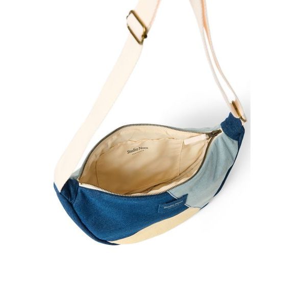 STUDIO NOOS PATCHWORK ADULT FANNY KABELKA DENIM - ORGANIZÉRY A KOŠÍKY - KOČÁRKY A PŘÍSLUŠENSTVÍ