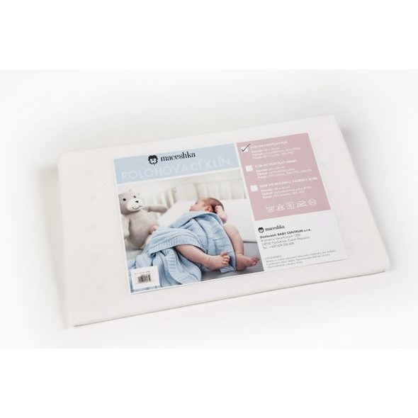 MACESHKA POLOHOVACÍ KLÍN DO POSTÝLKY - POLŠTÁŘKY PRO MIMINKA (PODHLAVNÍČKY) - SPINKÁNÍ